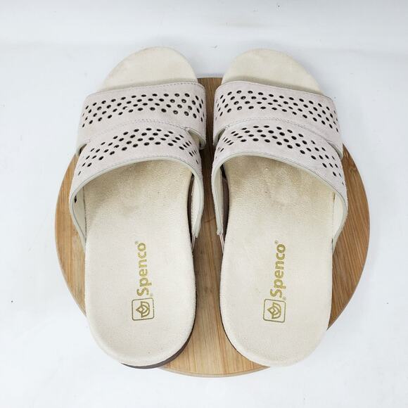 Spenco Sandals Womens 8 Twilight Slide Studded Slip On Comfort‎ Shoes - Picture 7 of 12